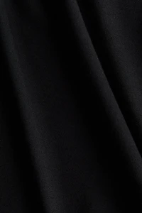 Batwing-Sleeved Viscose Top