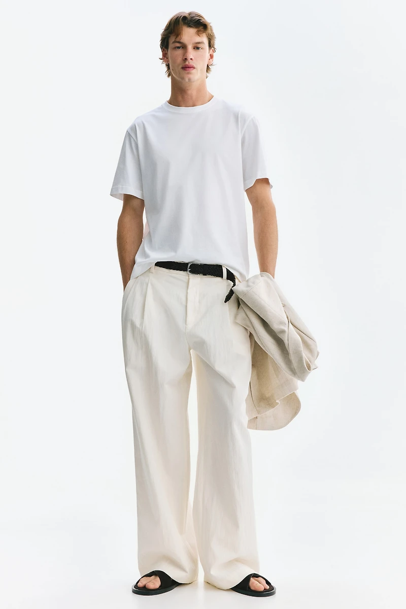 T-shirt classique en coton pima