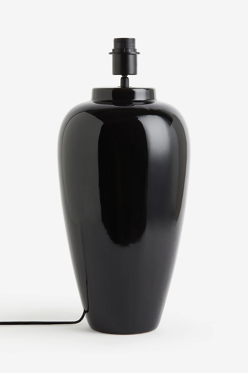 Grand pied de lampe en céramique