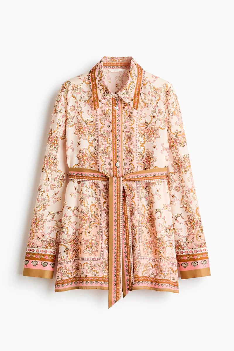 Printed Lyocell Shirt