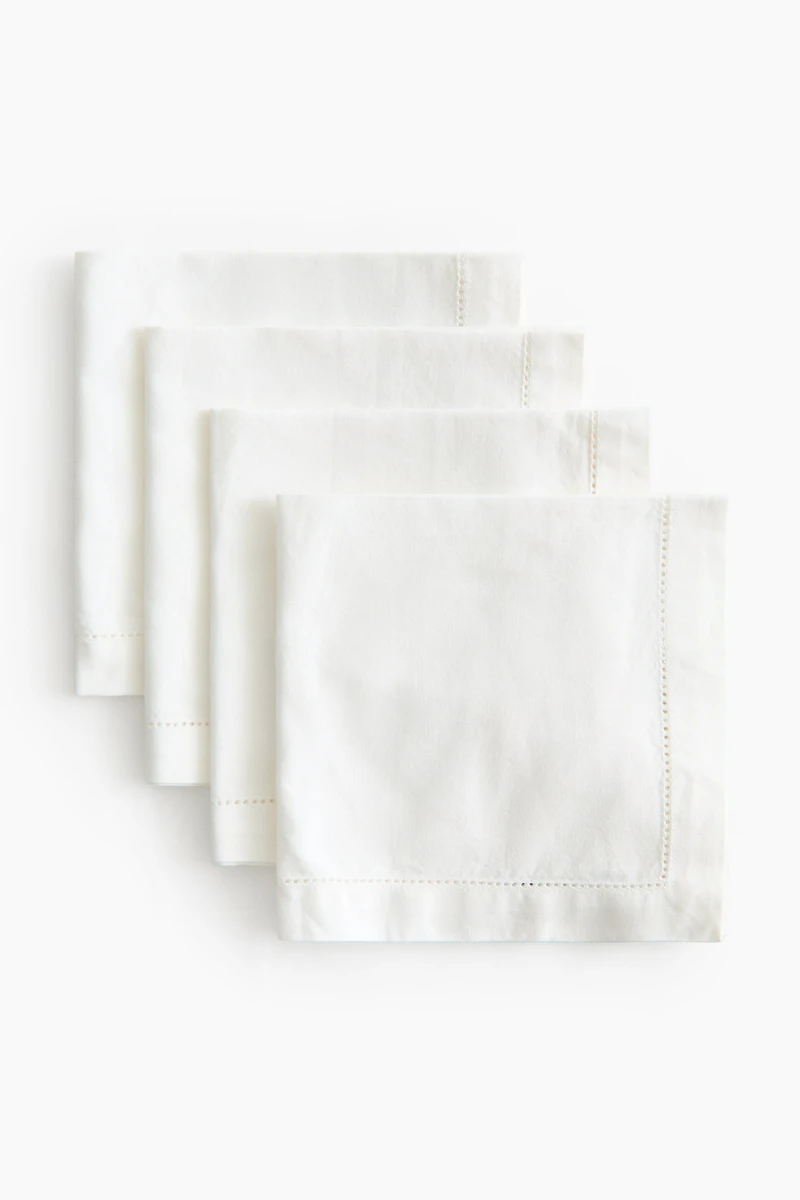 4-Pack Cotton Napkins