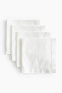 4-Pack Cotton Napkins