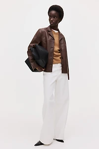 Veste en tissu enduit