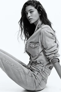 Mom Slim-Fit High-Waist Ankle Jeans