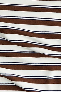 Long-Sleeved Scarf-Collar Top