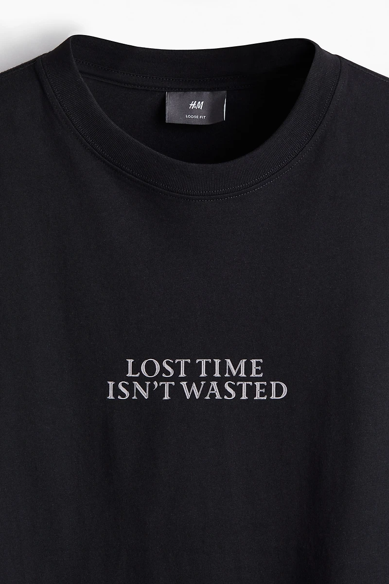 Loose Fit Printed T-shirt