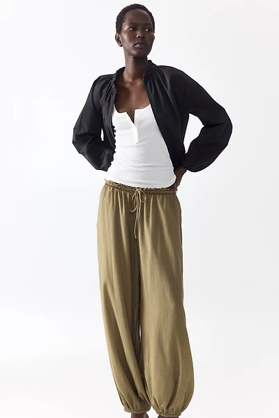 Balloon Pants with Drawstring