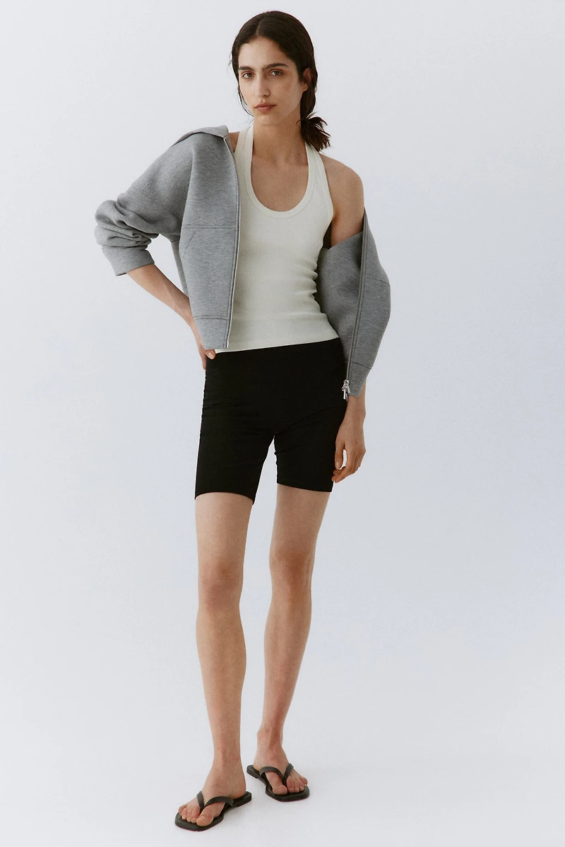 Cotton Halterneck Top