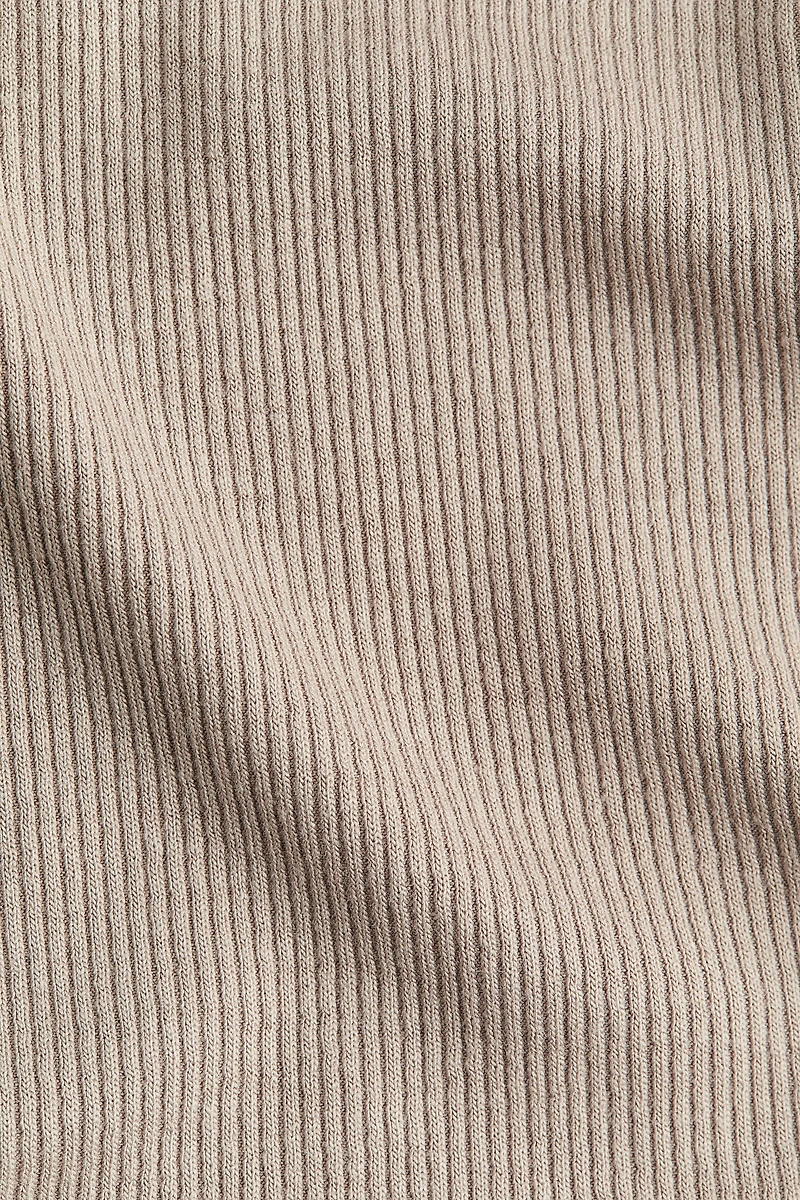 MAMA Longue robe côtelée