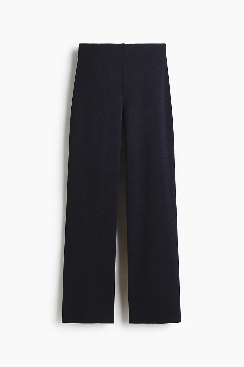 Straight-Leg Jersey Pants