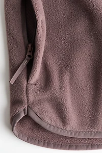 Regular-Fit Fleece Activewear Jacket