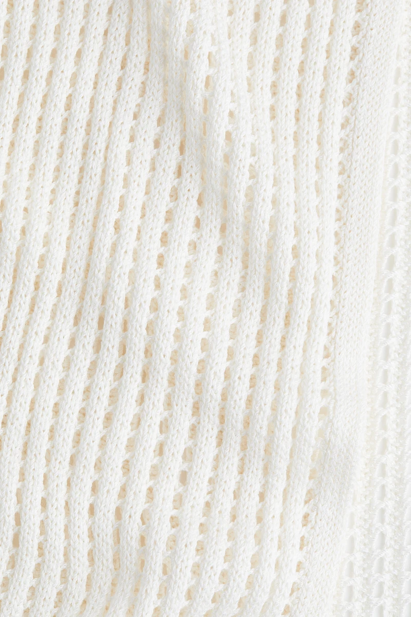 Pointelle-Knit Beach Dress