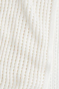 Pointelle-Knit Beach Dress