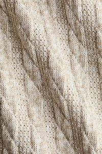 Flared Cable-Knit Pants
