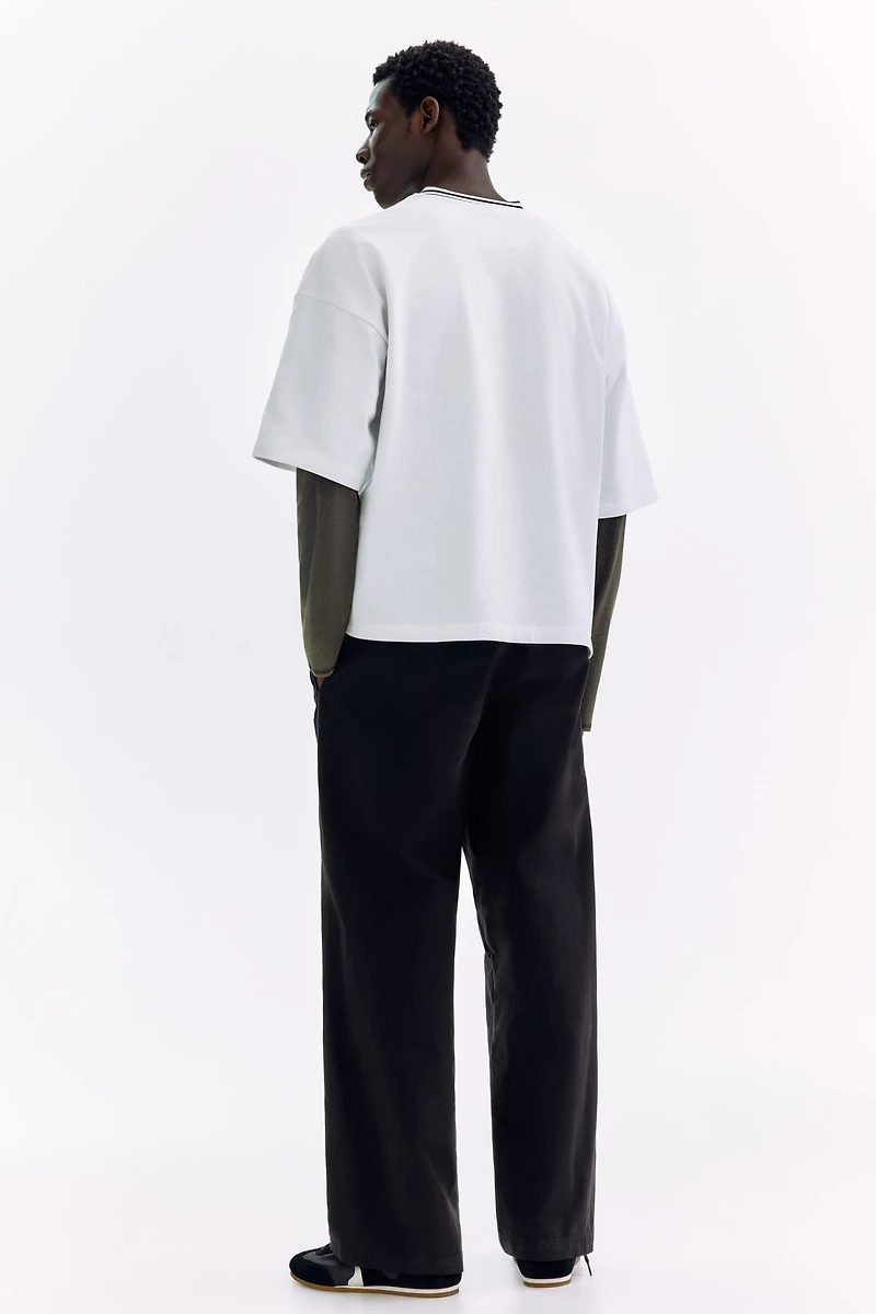 Relaxed-Fit Twisted Pants