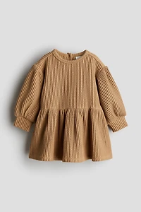 Textured Jersey Dress