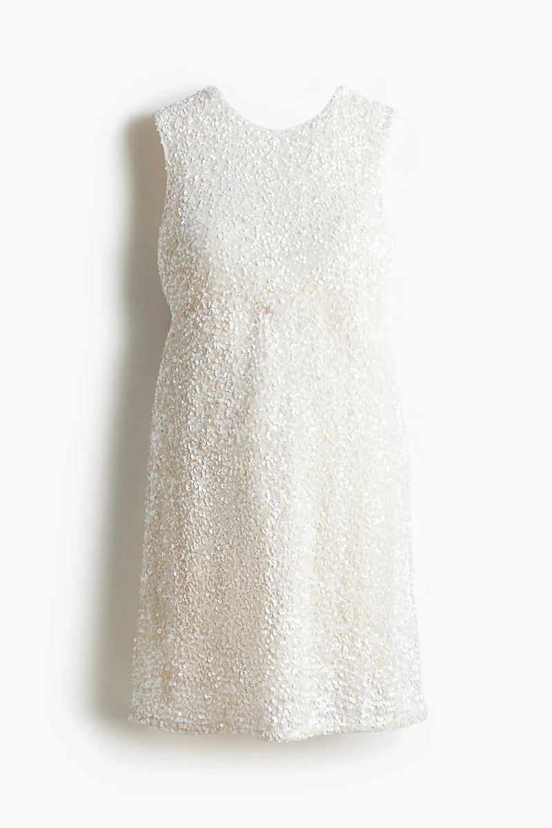 Robe MAMA à sequins avec boucle