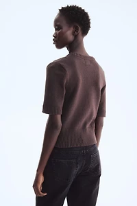 Short-Sleeved Cardigan