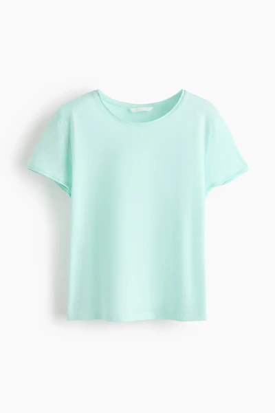 Rolled-Edge T-Shirt
