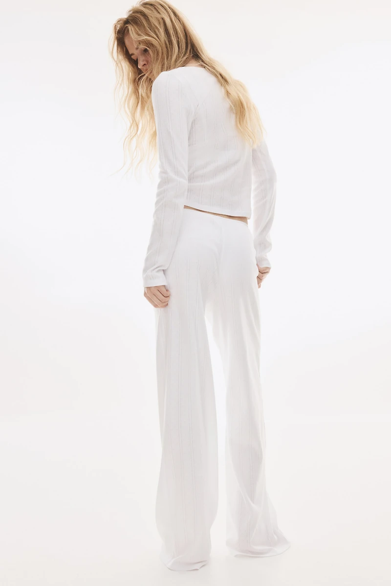 Cotton Pointelle Pajamas