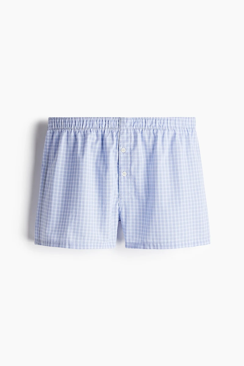 Lot de 3 caleçons boxeurs en coton tissé