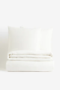 Muslin King/Queen Duvet Cover Set