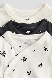3-pack Wrapover Bodysuits