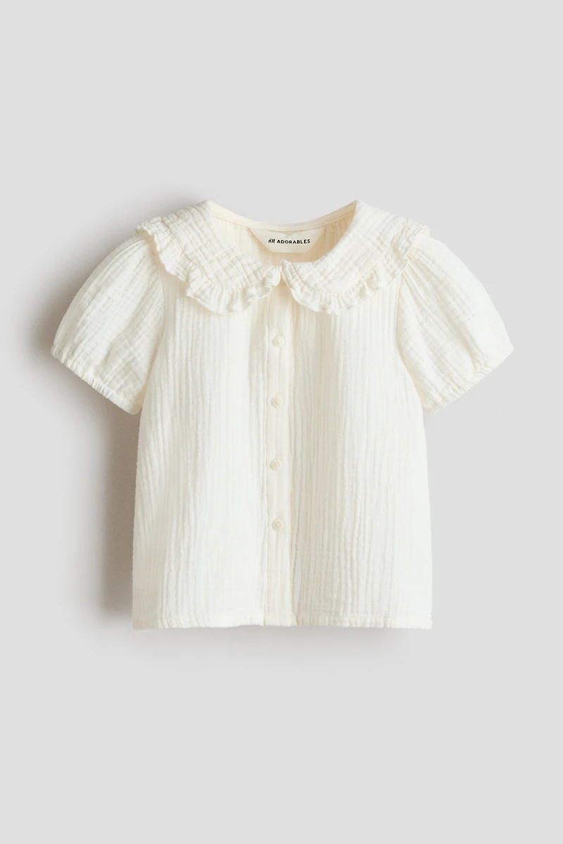 Cotton Muslin Blouse