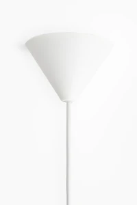 Lampe suspendue habillée de textile