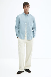 Regular-Fit Corduroy Shirt