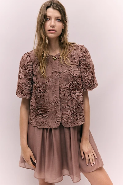 Veste avec appliqués