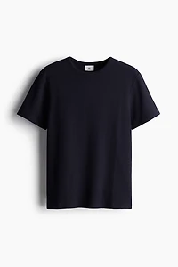 T-shirt gaufré Coupe Classique