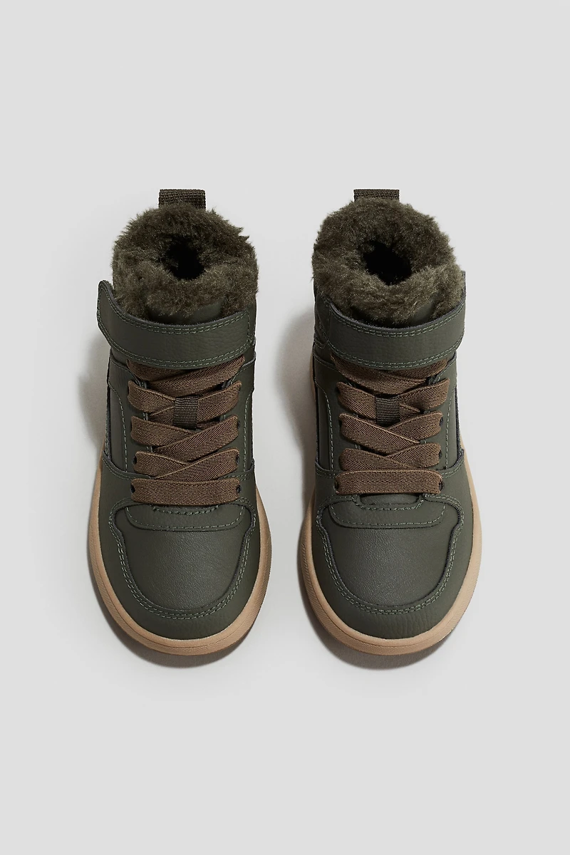 Espadrilles chaudement doublées