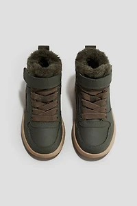 Espadrilles chaudement doublées