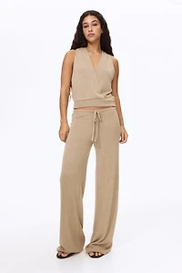 Knit Drawstring Pants