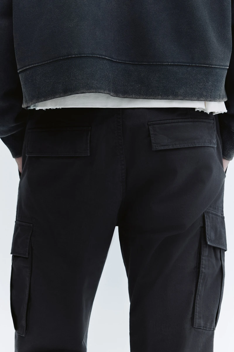 Slim-Fit Cargo Pants