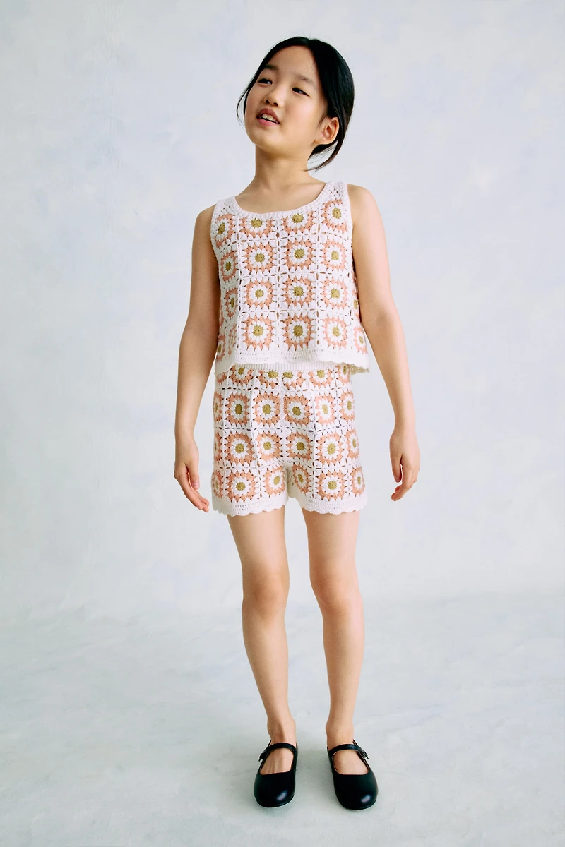Crocheted Cotton Top