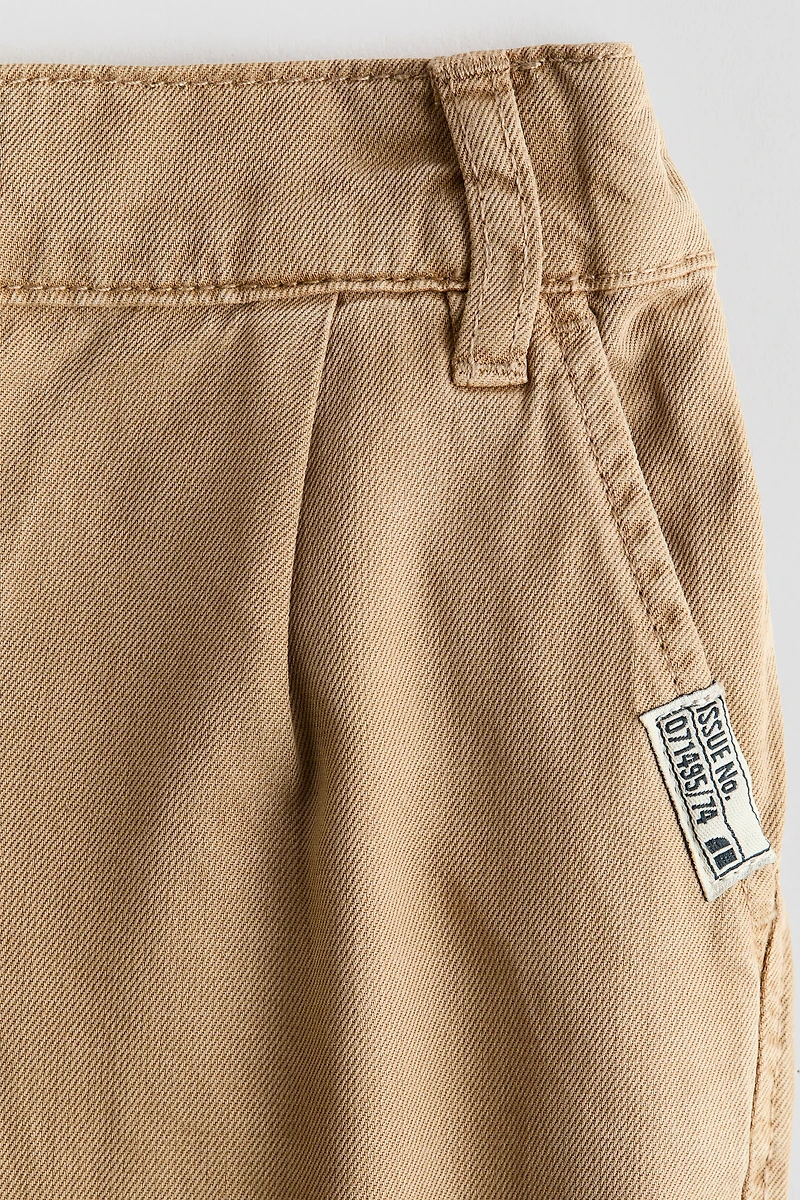 Pantalon de coutil en lyocell mélangé