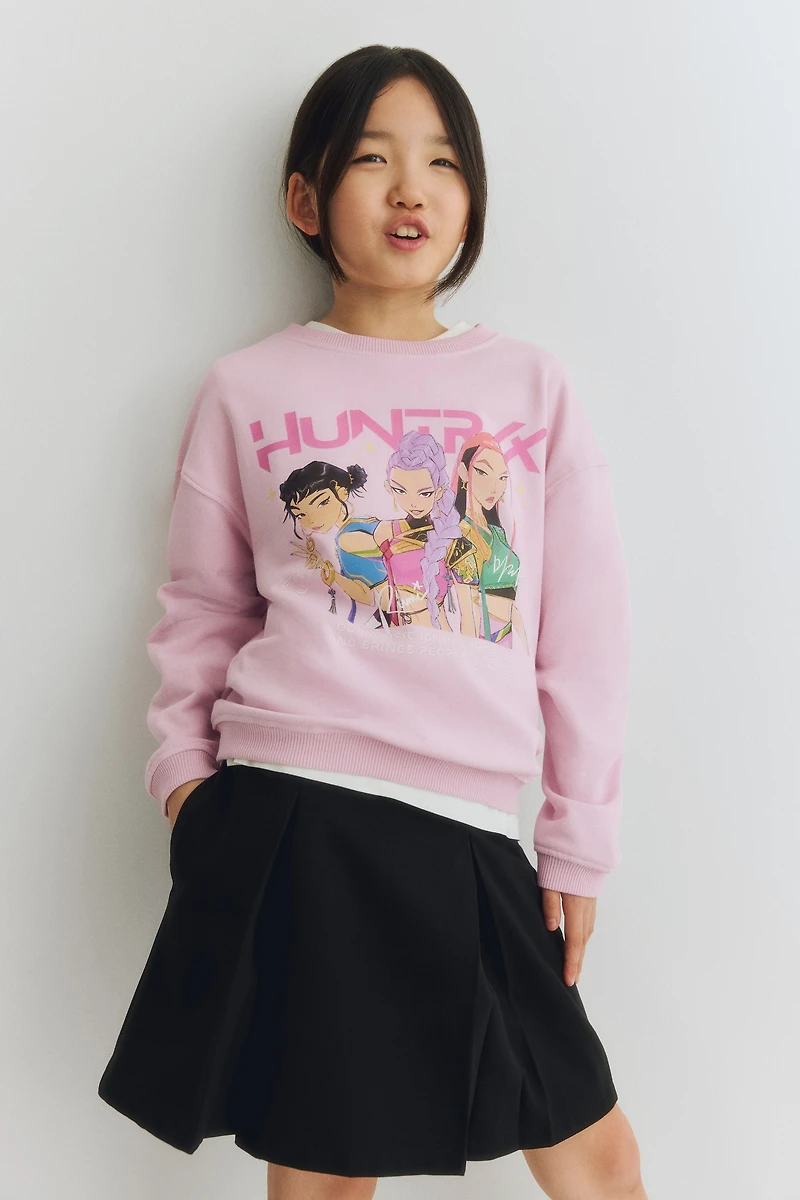 Sweatshirt with Motif