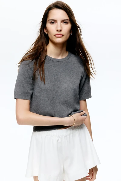 Fine-Knit Top