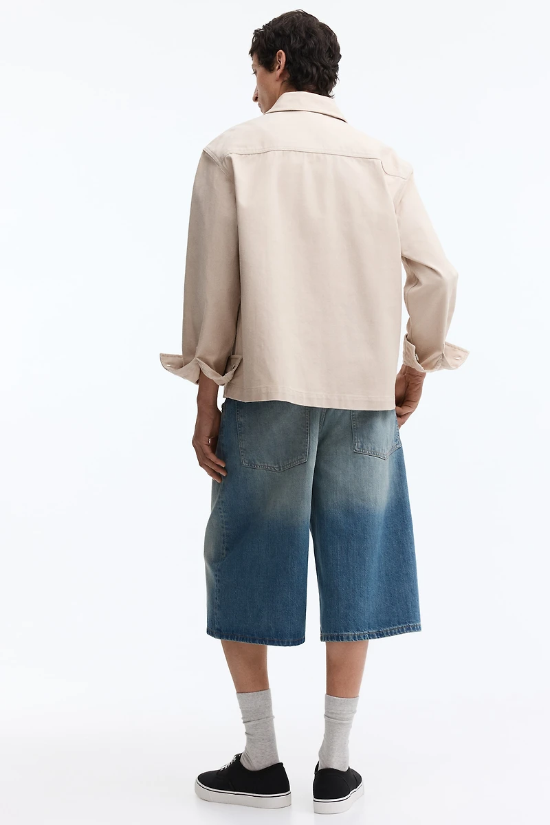 Baggy Denim Shorts