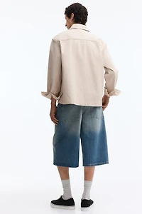 Baggy Denim Shorts