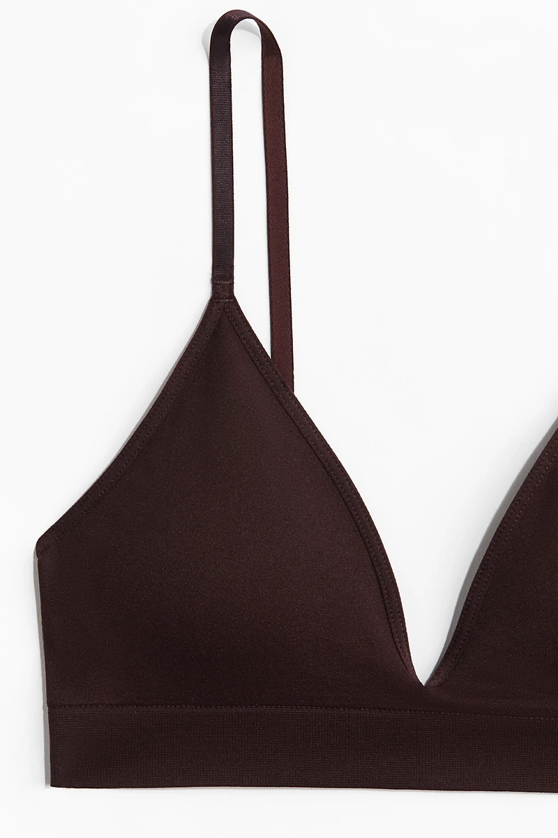 Seamless Padded Soft-cup Bra