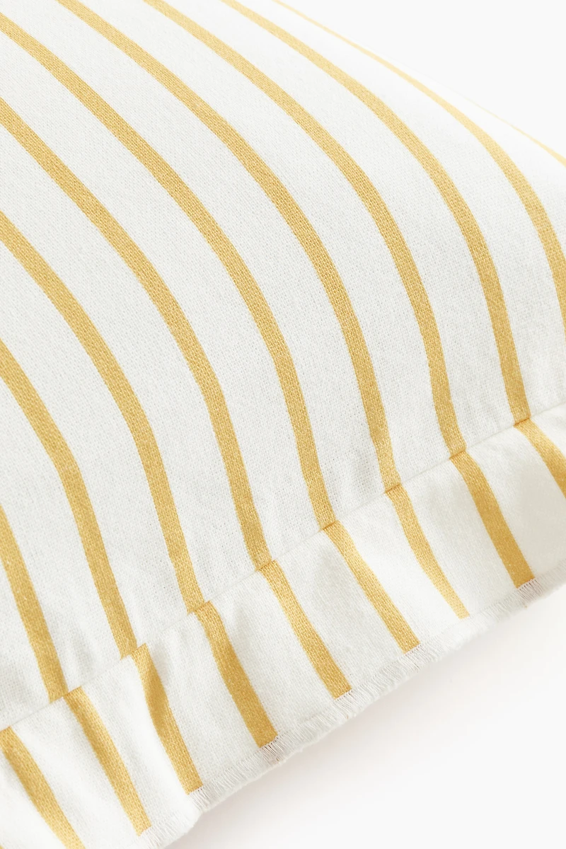 Linen-Blend Cushion Cover