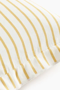 Linen-Blend Cushion Cover