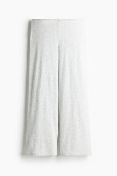 Pointelle Jersey Pants