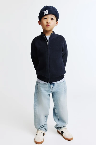 Gilet à fermeture éclair en coton