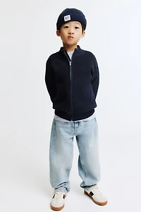 Gilet à fermeture éclair en coton