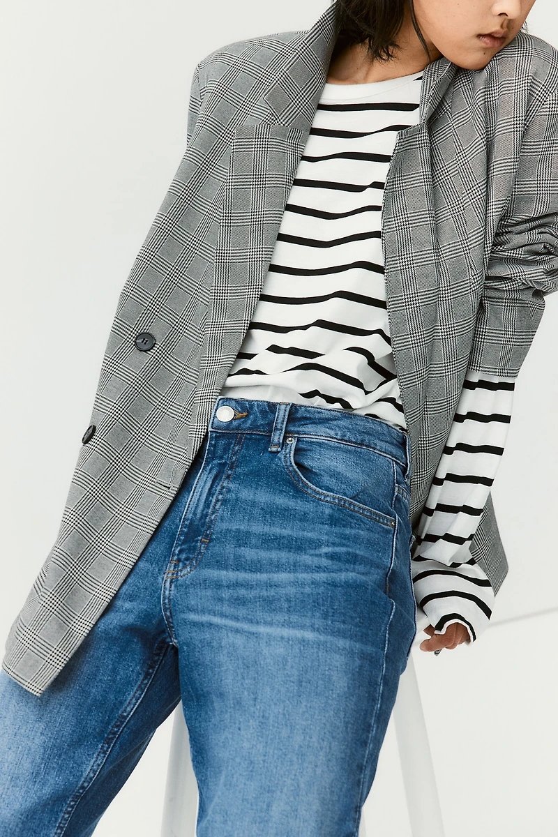 Jean Taille Haute Coupe Amincie