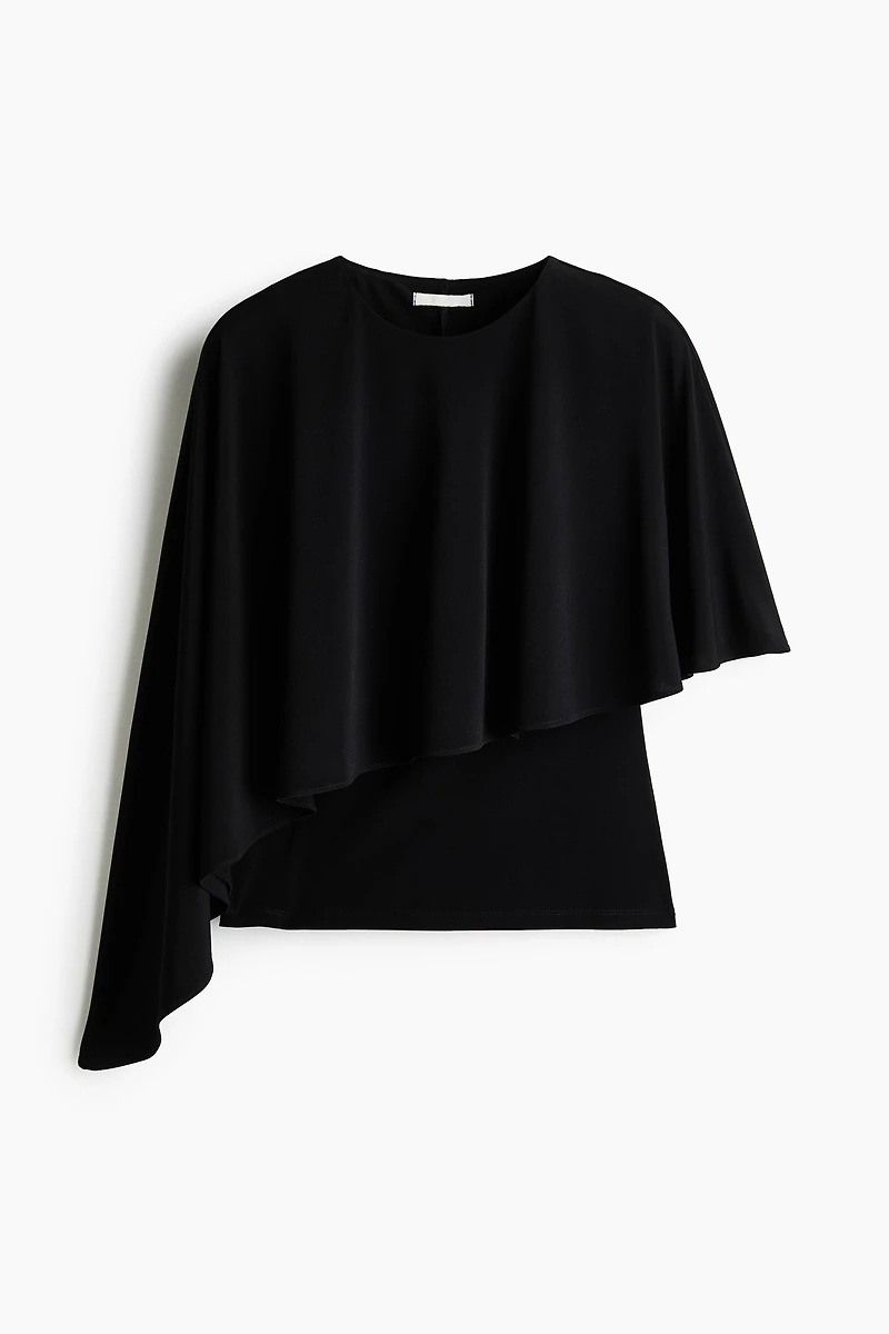 Cape-Detail Top